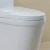 Import factory supply s trap type siphonic one-piece toilet from China
