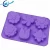 Import Factory wholesale best selling products 6 cavity different shape flower shape funny silicone cake mold from China