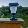 Fane Solar Powered Aluminum Led Outdoor Garden Pillar Light