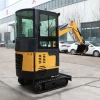 Farm Excavator Breaking hammer bucket  Mini Digger 1Ton 2Ton Small Digger For Sale