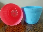 Fashion colors garden plastic flower pot