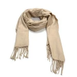 Fashion custom design colorful solid plaid acrylic cashmere wool scarf