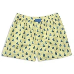 Fashion design man boxer with digital printing short with pocket
