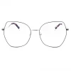 Fashion Geometric frames reading glasses oversized optical frames metal blue light eyewear