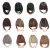 Import fashion girl synthetic hair bangs clip natural hair pieces bangs from China