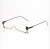 Fashion Luxury Diamond Studded Lensless Irregular Half Frame Rhinestone Sunglasses