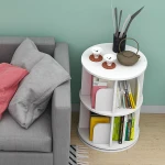 Fashionable childrens revolving bookcase bookshelf book racks