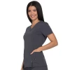 Fashionable female natural Womens scrub tops uniforms designed made in Vietnam, missy fit, easy to wear, comfortable