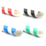 FDA Food Grade Plain White Bubble Tea Drinking Paper Straw