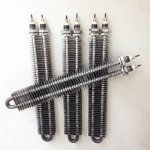 Fin tube steam heater for load bank
