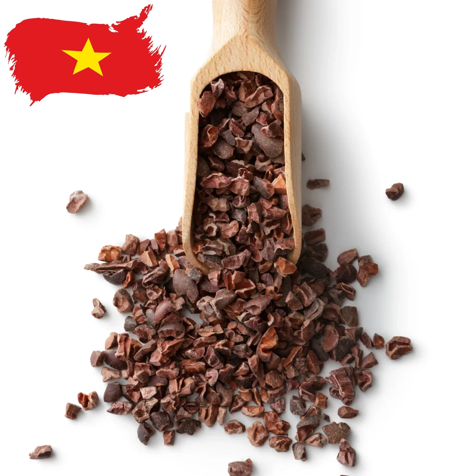 Fine Flavor Roasted Vietnam Cocoa Nibs - CacaoTrace Standards