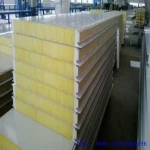Fireproof 100mm thickness eps/pu sandwich panel