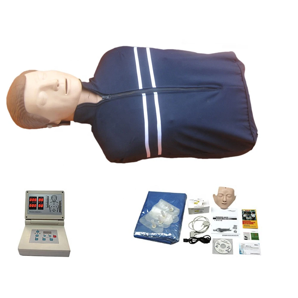 First Aid Practice Skill Training Half Body Cpr Manikin