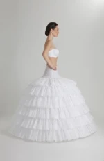 Fluffy 6 Layers Tulle Petticoat For Wedding Dresses