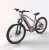 Import Folding mountain bike 21 speed bicicleta 3 blade 6 blade wheel made in China electric bike ebike from China