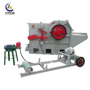 Forest chipping timber waste wood chip crusher