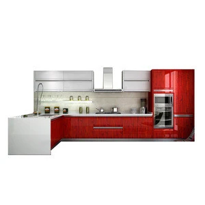 Foshan Candany professional kitchen cabinet OEM professional customized cabinet manufacture modular kitchen accessories price