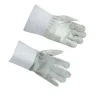 FT SAFETY GREY FULL PALM COW SPLIT LEATHER WORKING GLOVES,INDUSTRIAL SAFETY GLOVES