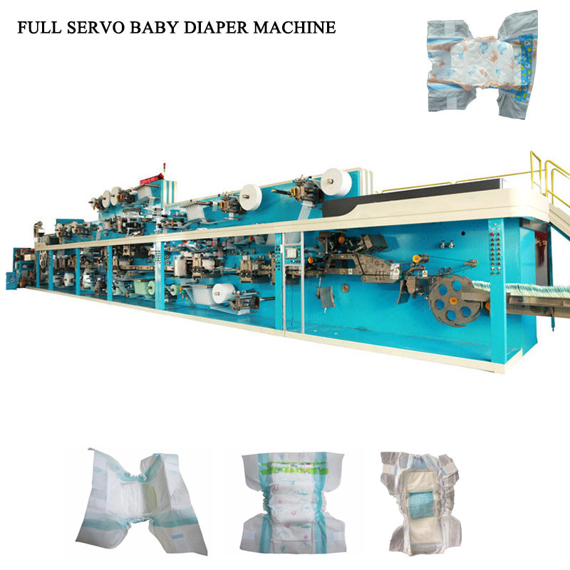 Bappy Machine Buy Fully Engineered Full Servo Baby Diapers Making Machine With High ...