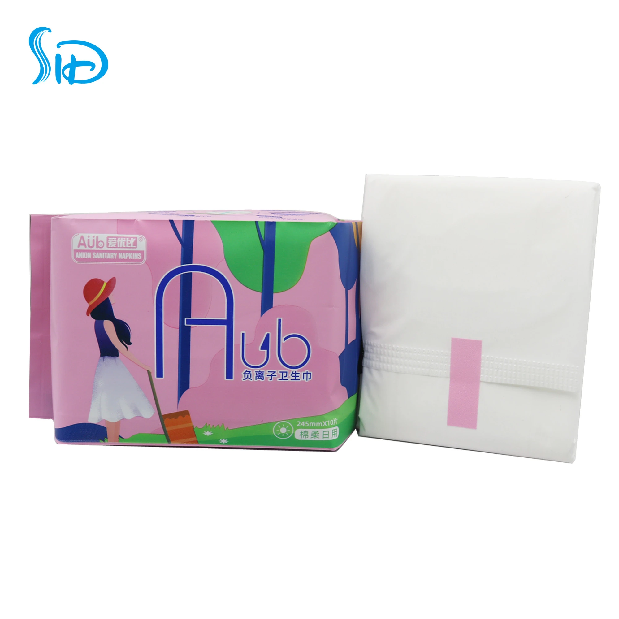 Fully sealed Super power absorption Anion sanitary napkin Brand Name Sanitary Napkin Manufacturer