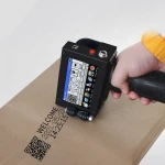 Functional Logo Printing Machine Handheld Inkjet Printer With Multi Languages