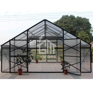 G-MORE Aluminum Cabins Garden Outdoor Rooms With 4 Season Greenhouse
