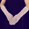 G9838M7I wedding bridal gloves sheer gloves dress gloves