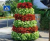Garden Supplies Outdoor Decoration Plastic Tower Shaped Plant Pots Vertical Garden Tower