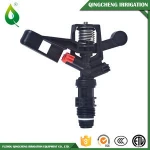 Garden Supplies Plastic Rotating Lawn Sprinkler Plastic Impact Sprinkler