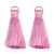 Import GC-T0030 Cotton Tassel Fringe 5cm Length With Jump Ring For Jewelry, Gift and Accessories from China