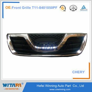 Genuine Quality From Manufacture car accessories T11-8401050PF front grille for Chery