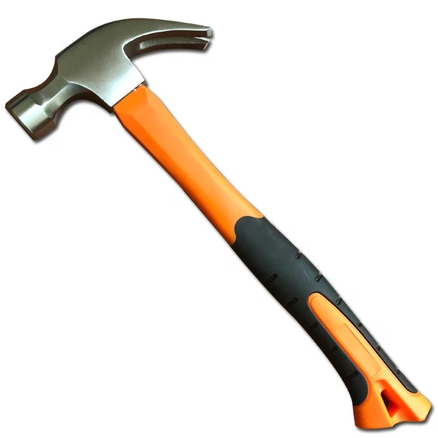 German type Machinist hammer with fiberglass handle carbon steel drop forging hammer