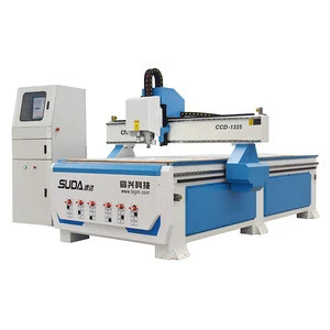 Global Leading brand SUDA 1325 1530 2040 CNC Router Machine with CCD Camera and Oscillating Knife