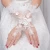 Import gloves bride lace gloves wedding hollow mesh wedding dress embroidery wholesale wedding gloves women 2022 white from China