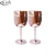 Golden Food Grade Unbreakable Plastic Champagne Wine Glasses for Champagne/Wine Brand