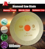 golden Vacuum brazed cutting saw blade multipurpose of cutting and grinding stone wood and metal