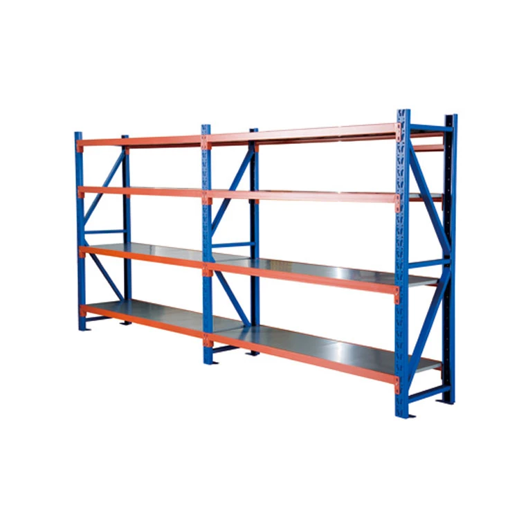 Good Quality Display Auto Rack Storage Shelf  Orange Customized Rack Steel Anti Static Factory Rack