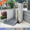 Good quality electric hydraulic small disabled people elevators wheelchair lift table for homes