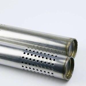 Good stainless steel perforated tube of universal exhaust system