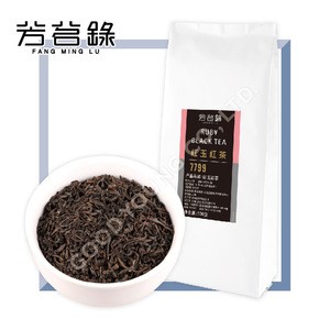 Good Young HALAL HACCP Certification Taiwan Ruby Black Tea Loose Leaves Wholesale Bag