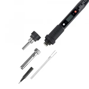 Green Hot Selling 80W Digital Display Temperature Adjustable Electric Soldering Irons for Solder Iron Kit