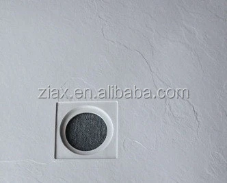 Grey Artificial Stone  shower tray base 90x90cm