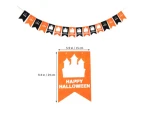 Halloween decorative pendant felt flag hanging ghost festival party decoration bar scene felt holiday supplies