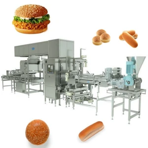 Hamburger bread making machine  / hamburger production line / Hot dog maker machine