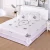 Import hand embroidery bedding with flax linen bedding set from China