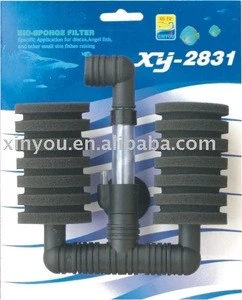 Hang style sponge filter of XY-2831,Aquarium accessories