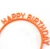 Import Happy birthday plastic candy color hair accessories from China