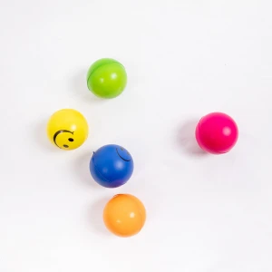 Happy faces pu foam stress ball stress reliever toy