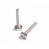 hardware fasteners A2 a4 din186 DIN787 t slot shaped bolt  hammer-head t-bolt stainless steel track T square head T-head bolt