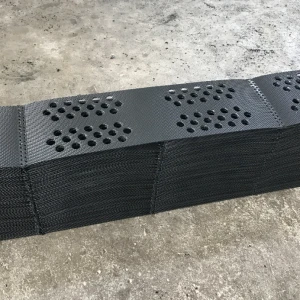 HDPE plastic black green brown textured smooth perforated geocells for ground paver manufacturer supply price